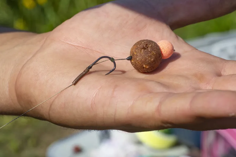 Pop-Up Rig With Boilies